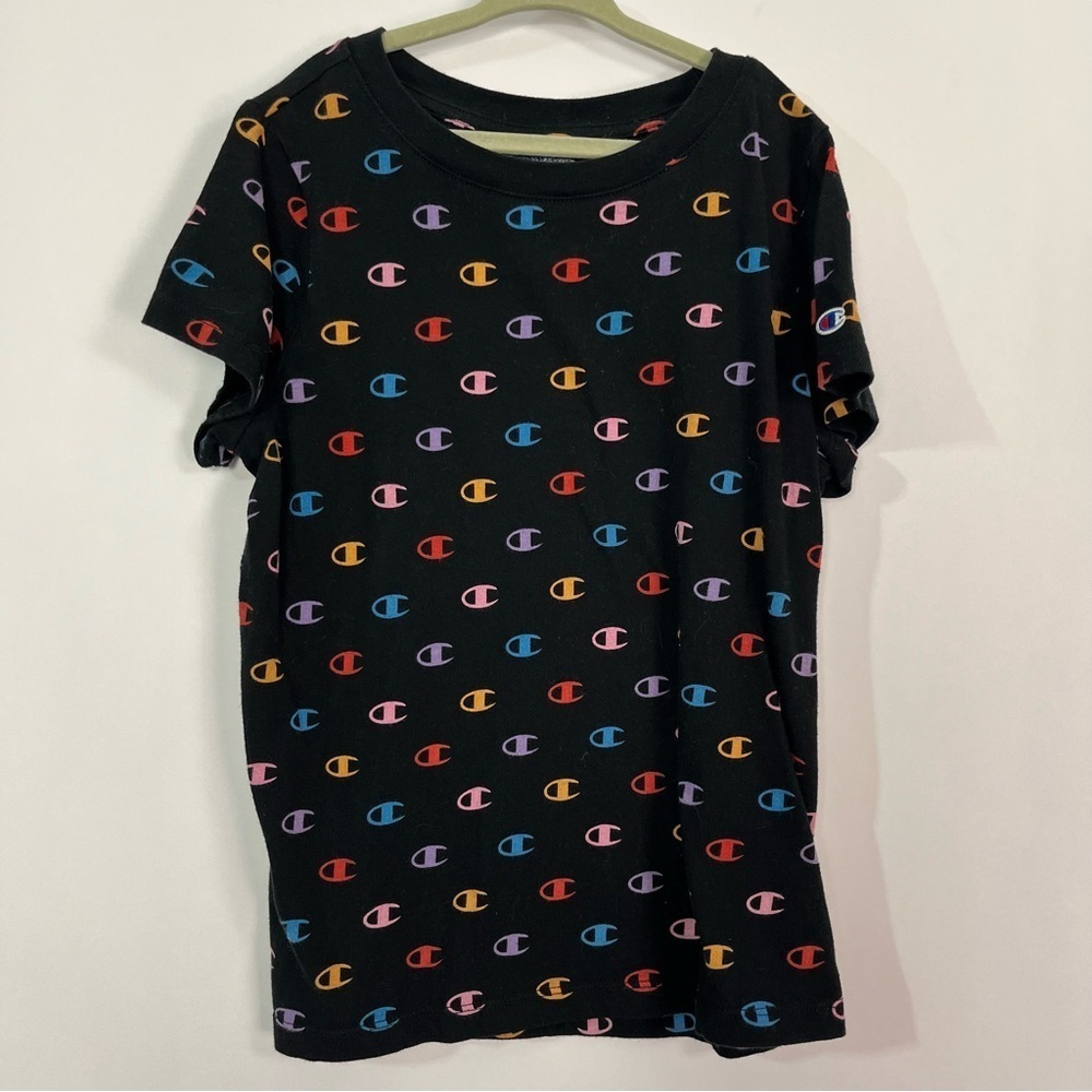 Champion Big Girls sz Large Logo Tshirt